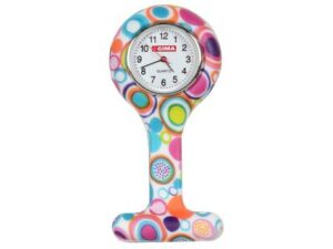 OROLOGIO PER INFERMIERI - rotondo - fantasia bolle