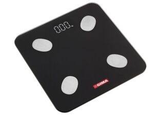 BILANCIA BODY FAT GIMAFIT con APP GIMA e Bluetooth - nera
