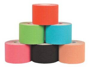 TAPING KINESIOLOGIA 5 m x 5 cm - mix 6 colori