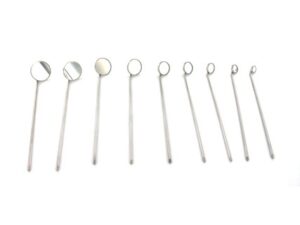 SERIE SPECCHI LARINGE - 9 pezzi