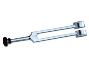 DIAPASON IN ALLUMINIO 128 Hz con piedino