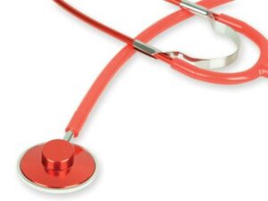 STÉTHOSCOPE DE COULEUR TRAD - rouge
