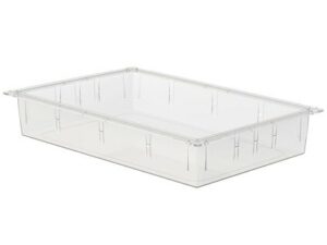 CASSETTO ISO PLASTICA TRASPARENTE 600x400x100 mm - chiuso
