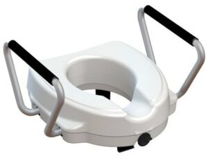 RIALZO WC con braccioli fissi - 12,5 cm