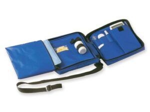 DIABETIC BAG vuoto - nylon blu