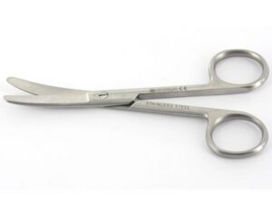 FORBICI CURVE - punte smusse - 20 cm