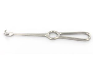 RETRATTORE VOLKMAN 3 denti smussi - 22 cm