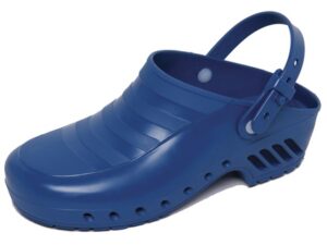 ZOCCOLI BLU - senza fori con cinturino - 38